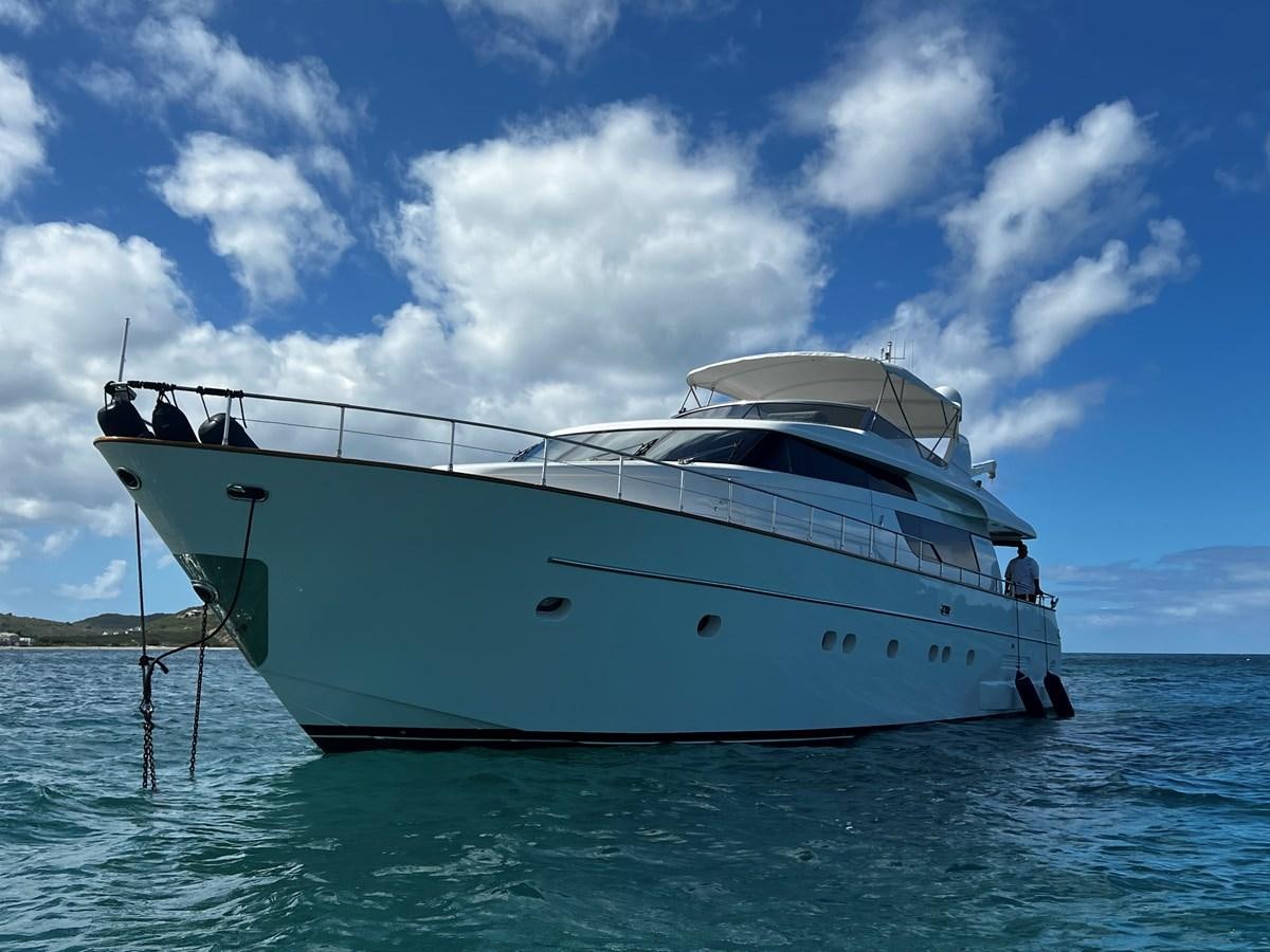a boat in the water aboard KOKO Yacht for Sale