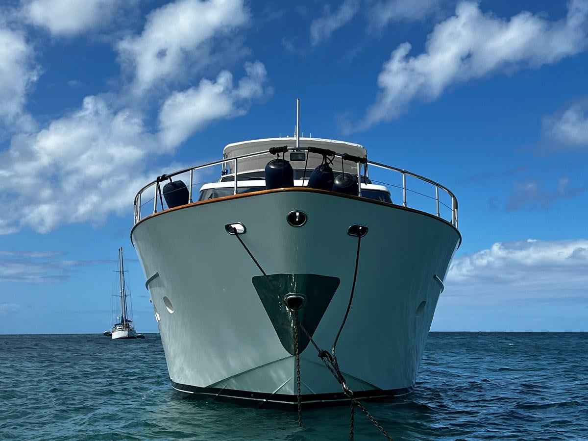 a boat in the water aboard KOKO Yacht for Sale