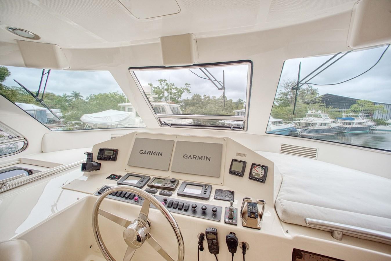 inside of a plane aboard RODE RUNNER II Yacht for Sale