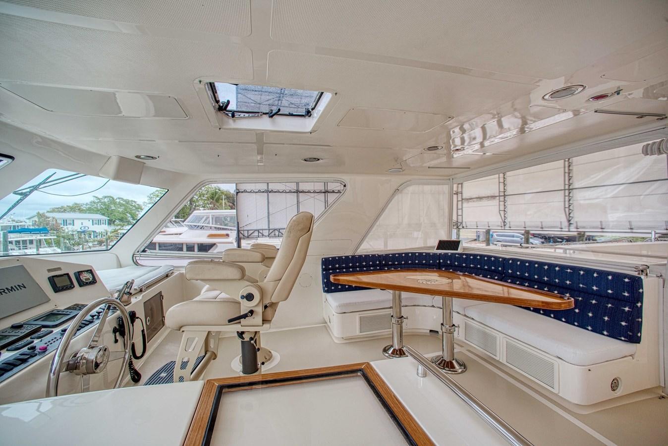 inside view of a room aboard RODE RUNNER II Yacht for Sale