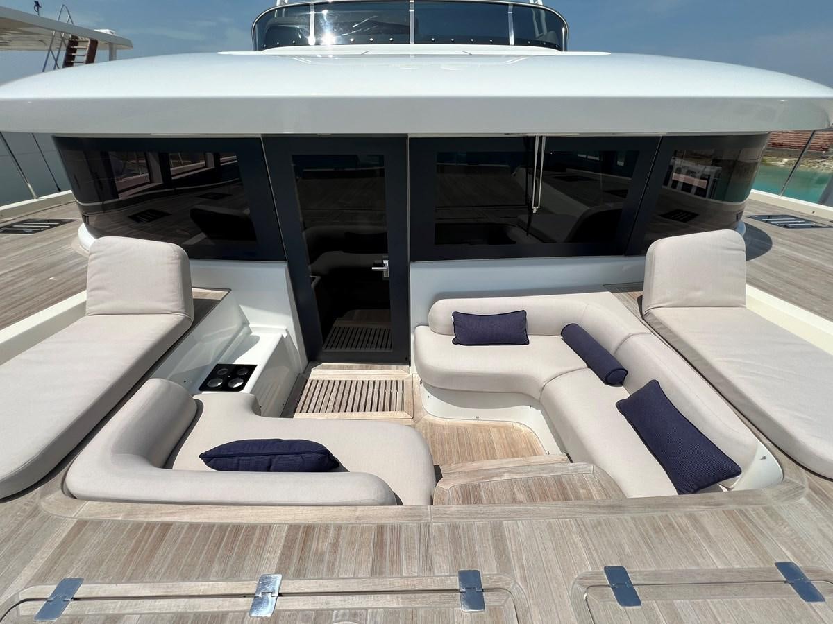 inside of a car aboard 2023 LAGOON 67 Yacht for Sale