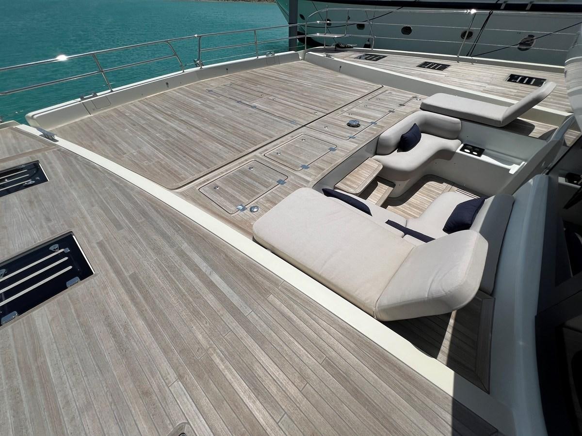 a deck with a boat on it aboard 2023 LAGOON 67 Yacht for Sale