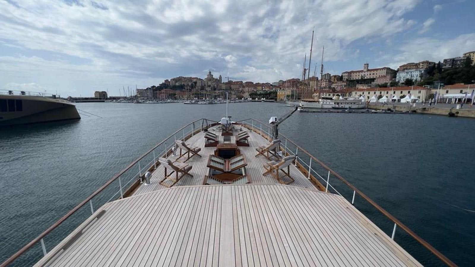 a dock with a boat on it aboard PHILMARBE - ORTIGOZA COFADIC Yacht for Sale