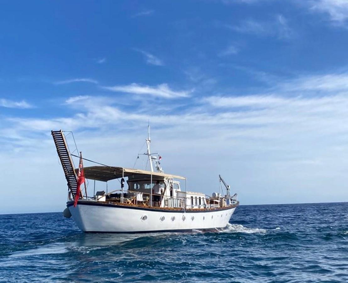a boat in the water aboard PHILMARBE - ORTIGOZA COFADIC Yacht for Sale