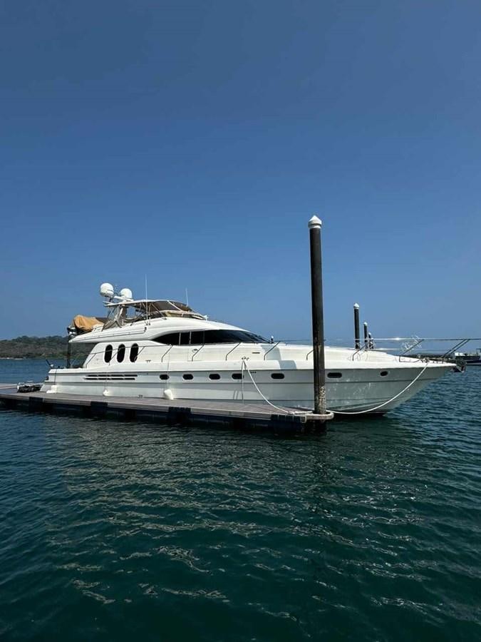 a boat on the water aboard PYRAMID Yacht for Sale
