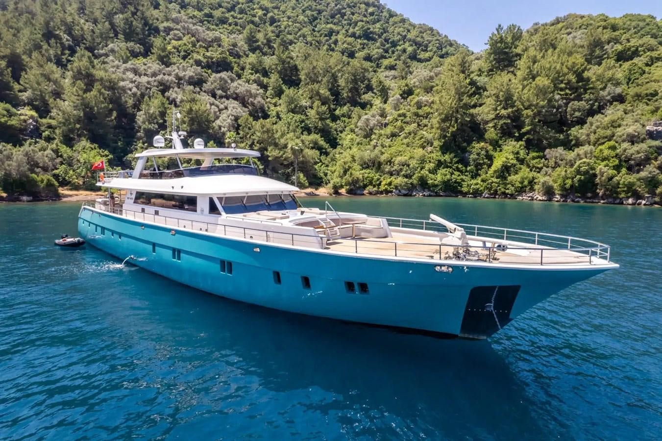 a boat on the water aboard 39,1 M CUSTOM BUILD MOTOR Yacht for Sale