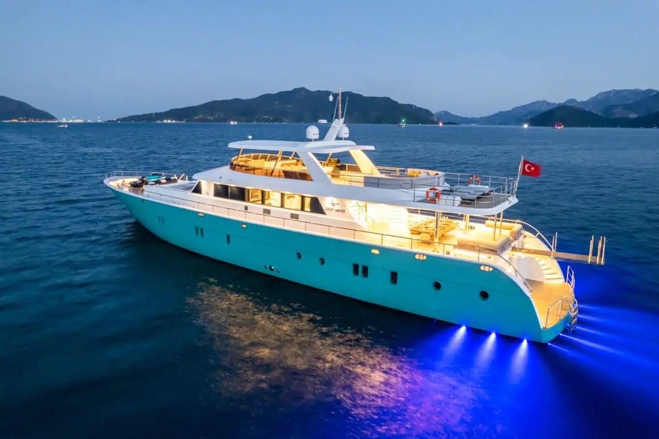 a large white boat on the water aboard 39,1 M CUSTOM BUILD MOTOR Yacht for Sale