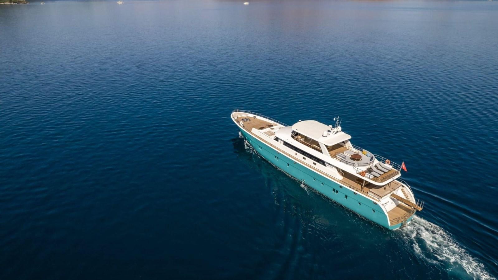 a boat in the water aboard 39,1 M CUSTOM BUILD MOTOR Yacht for Sale