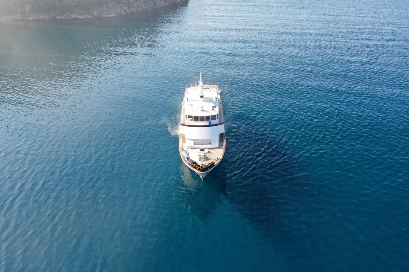 a boat on the water aboard HAPPY Yacht for Sale