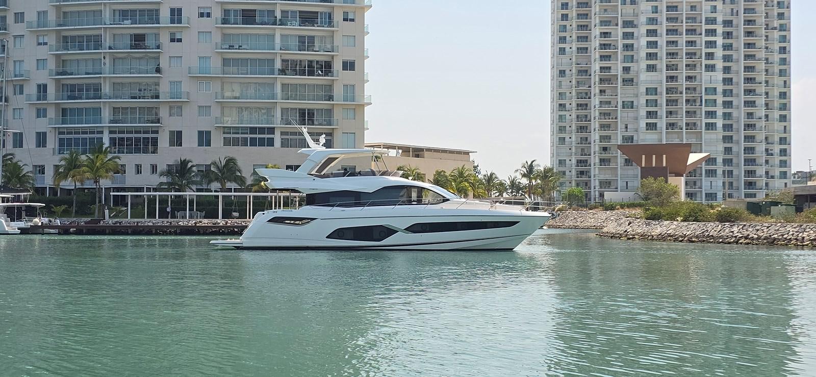 a boat in the water aboard GABY Yacht for Sale