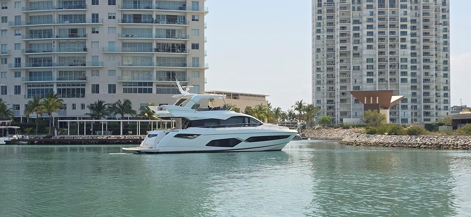 a boat in the water aboard GABY Yacht for Sale