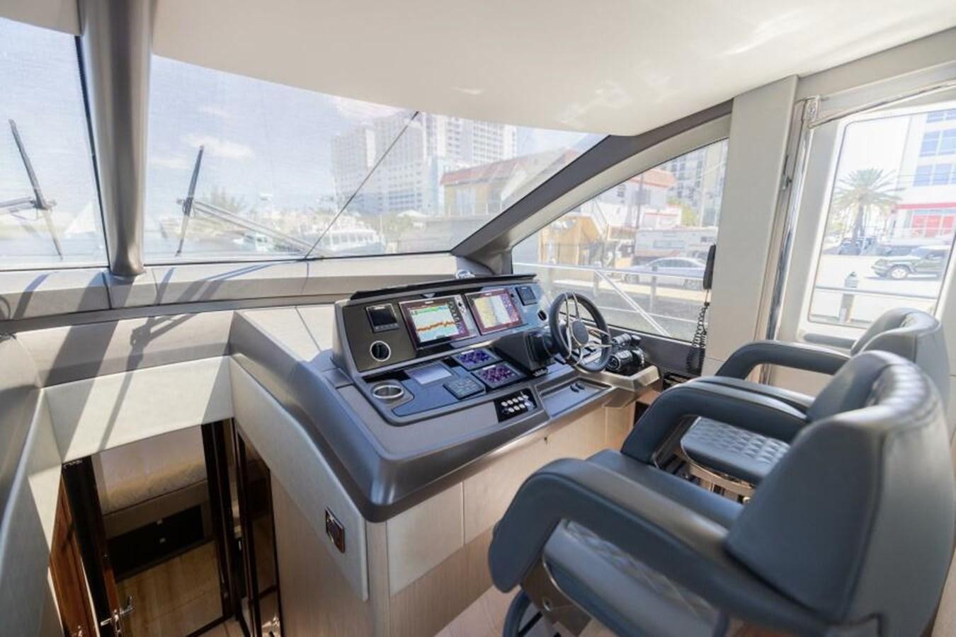 a car on the road aboard SEA ZAR Yacht for Sale