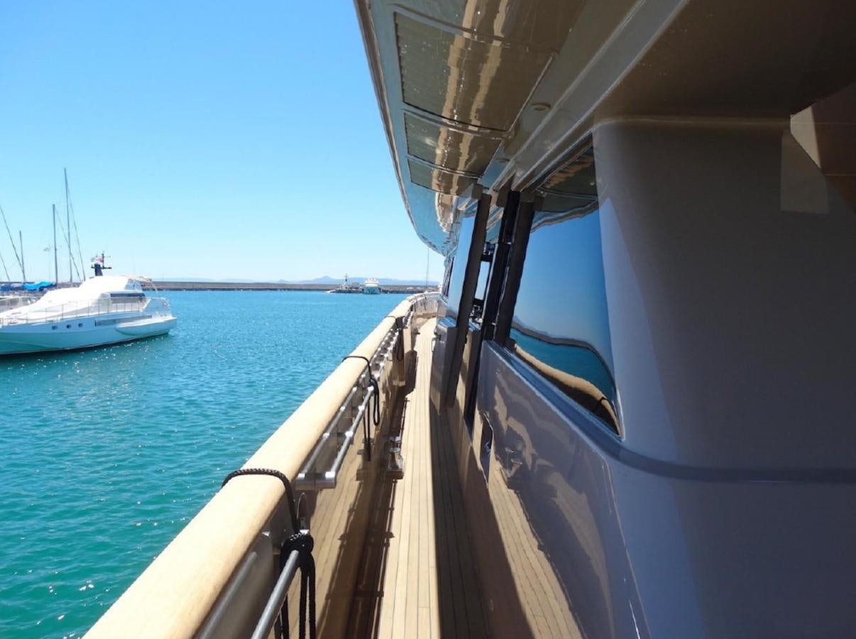 a boat on the water aboard CHRISTINA V Yacht for Sale