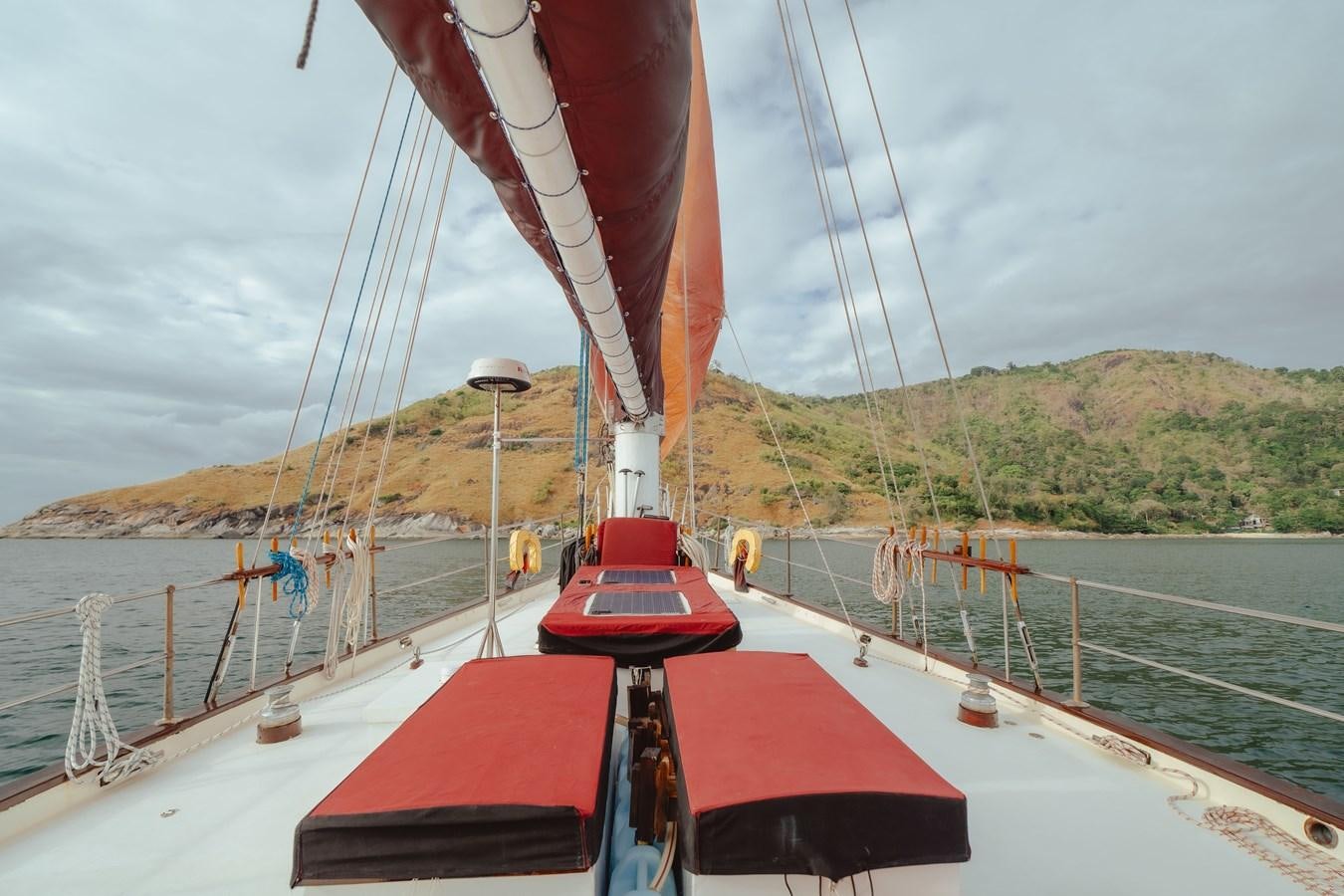 a boat on a body of water aboard SJOSTROM Yacht for Sale