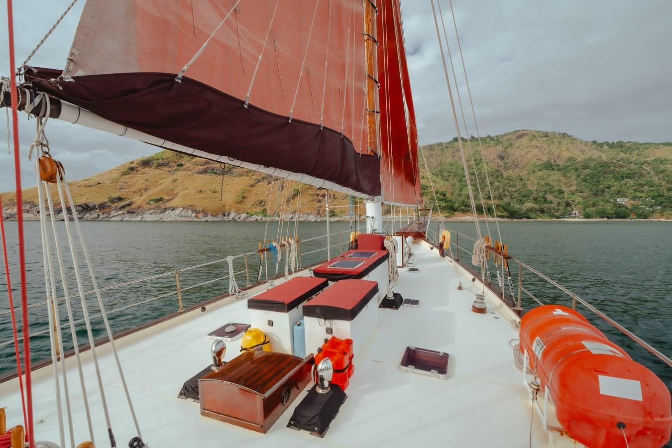 a boat on the water aboard SJOSTROM Yacht for Sale
