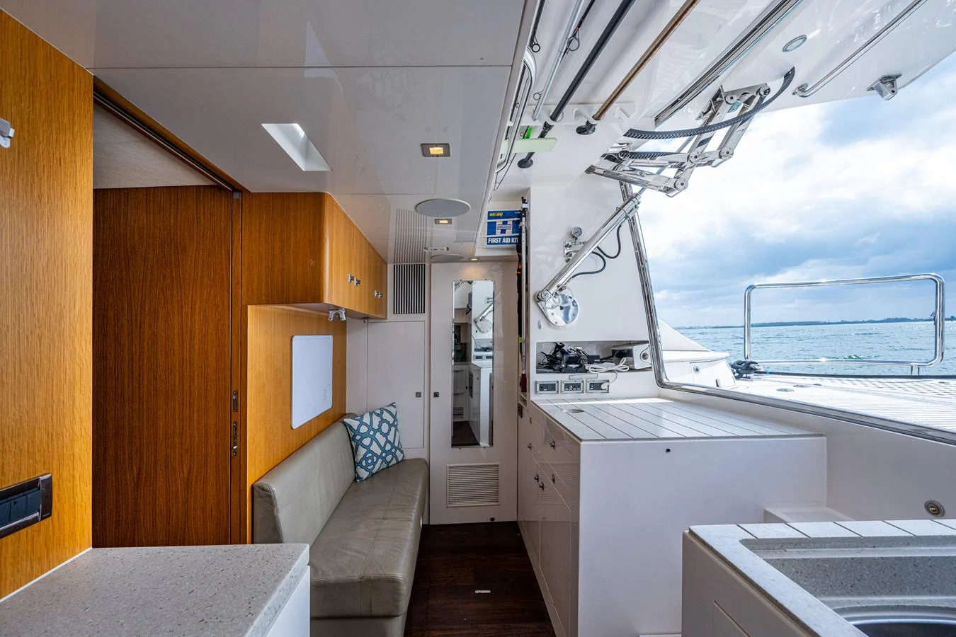 a boat in a boat aboard MOIRA CINCO Yacht for Sale