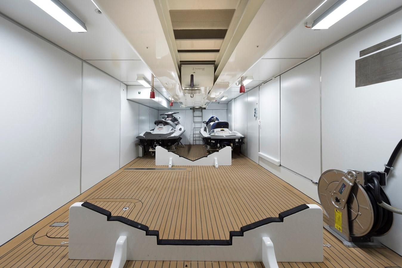 a room with equipment and equipment aboard LIQUID SKY Yacht for Sale