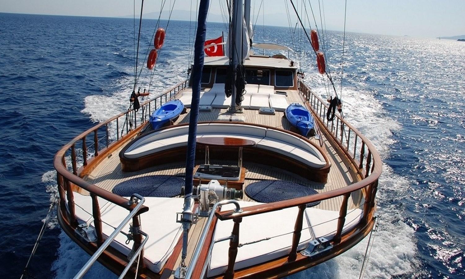 a boat on the water aboard ATALANTE Yacht for Sale