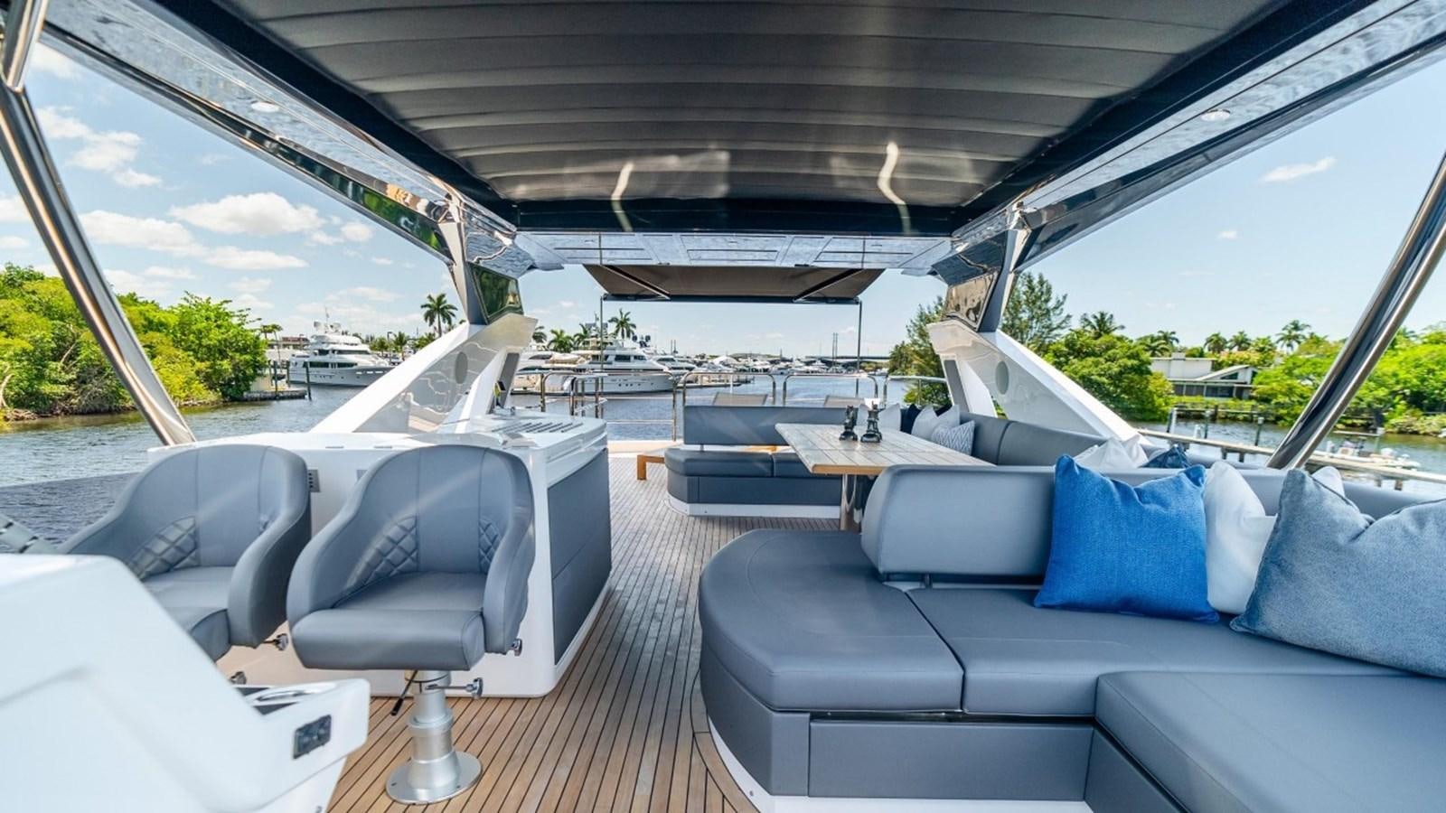 inside of a car aboard 76 YACHT Yacht for Sale