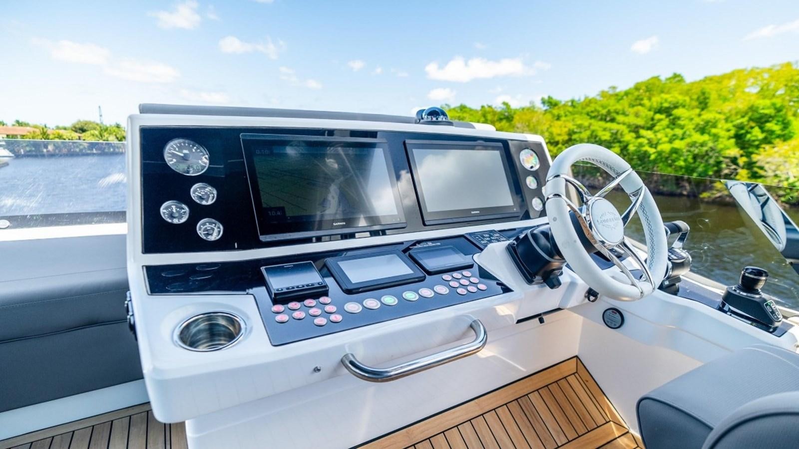 the front of a car aboard 76 YACHT Yacht for Sale