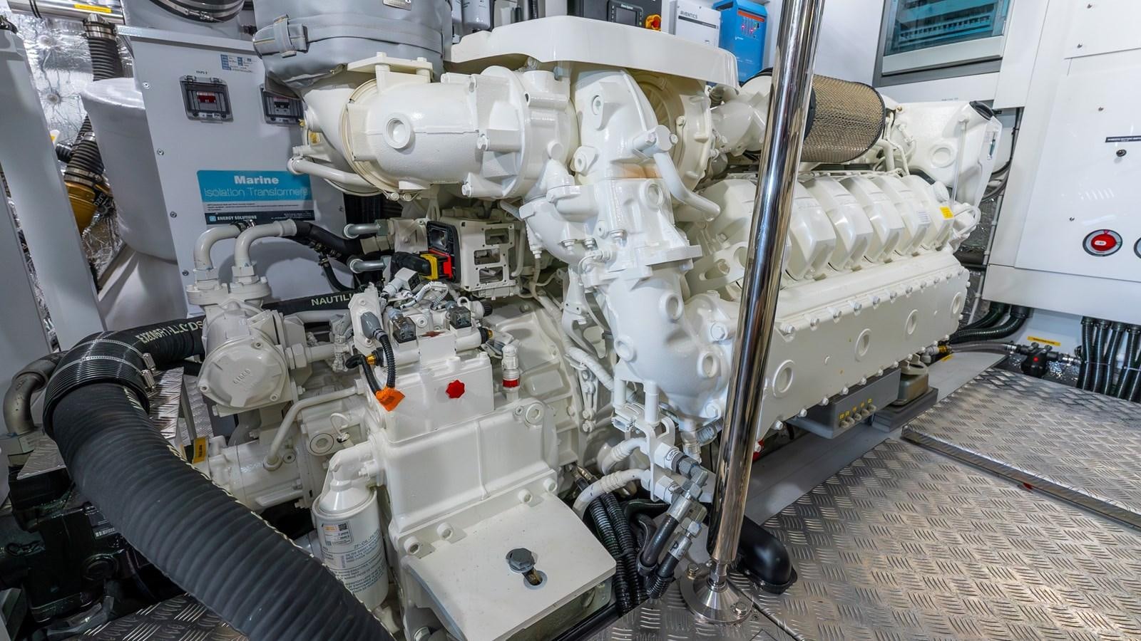 a close-up of a machine aboard 76 YACHT Yacht for Sale