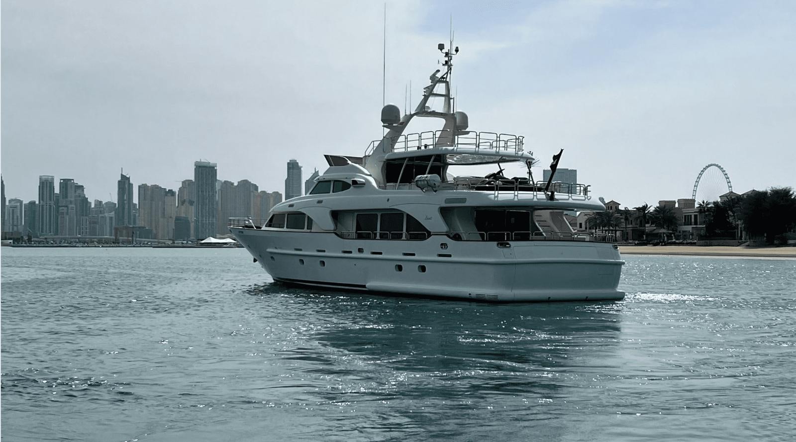 a boat on the water aboard 2008 BENETTI 100 Yacht for Sale
