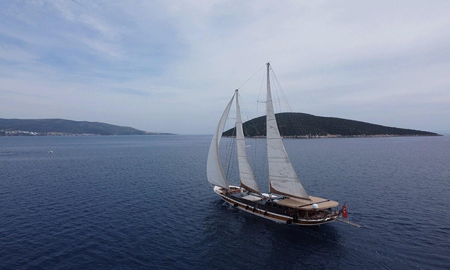 a sailboat on the water aboard CUSTOM MADE 30 M MOTORSAILOR Yacht for Sale