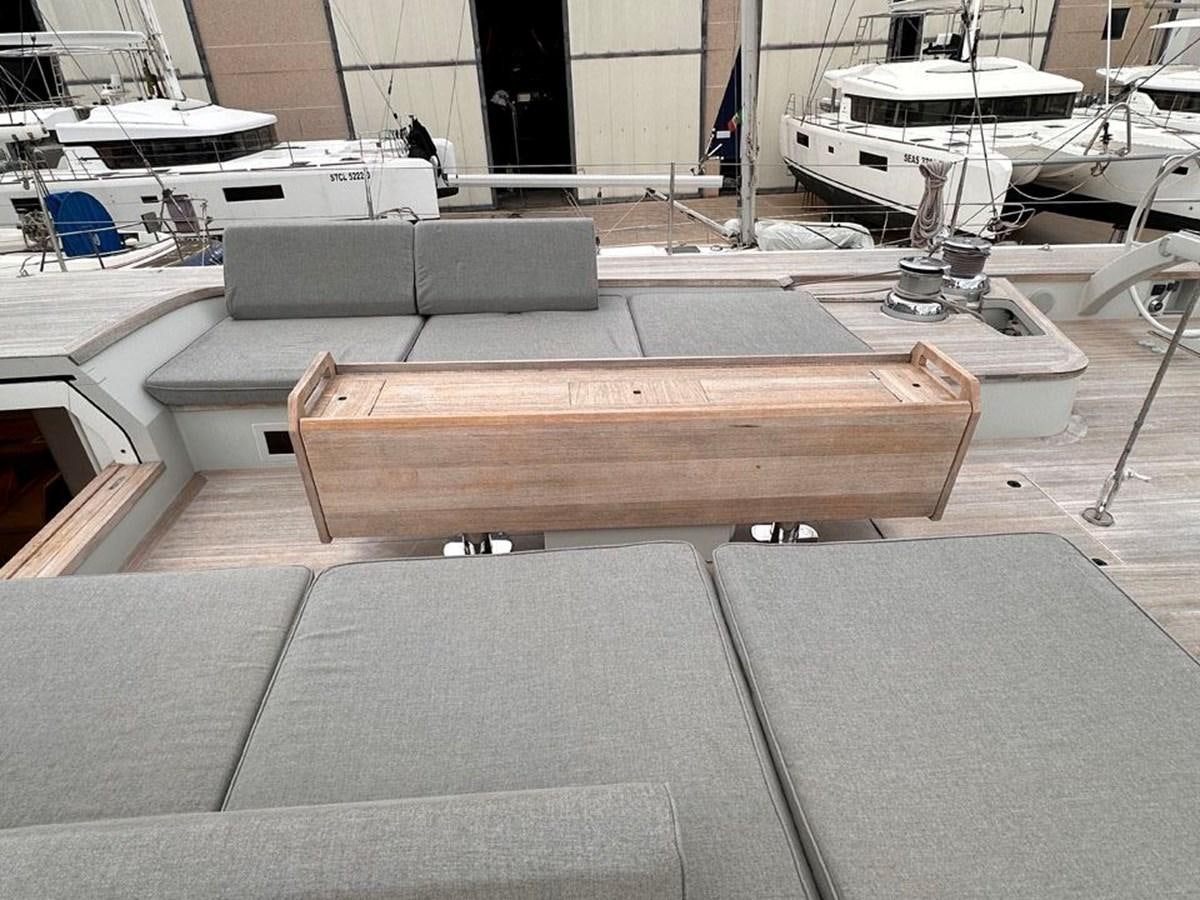 a room with several boats aboard KARMA Yacht for Sale