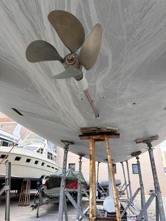 a model of a space shuttle aboard KARMA Yacht for Sale