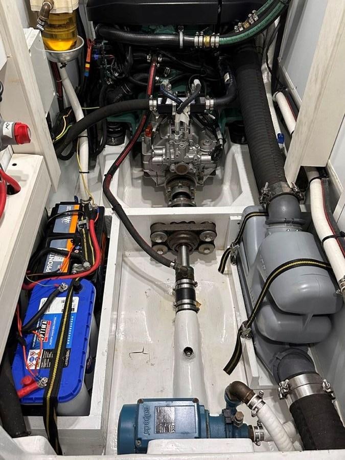 a machine with wires aboard KARMA Yacht for Sale