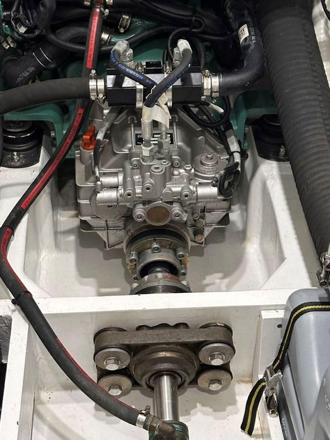 a machine with wires aboard KARMA Yacht for Sale