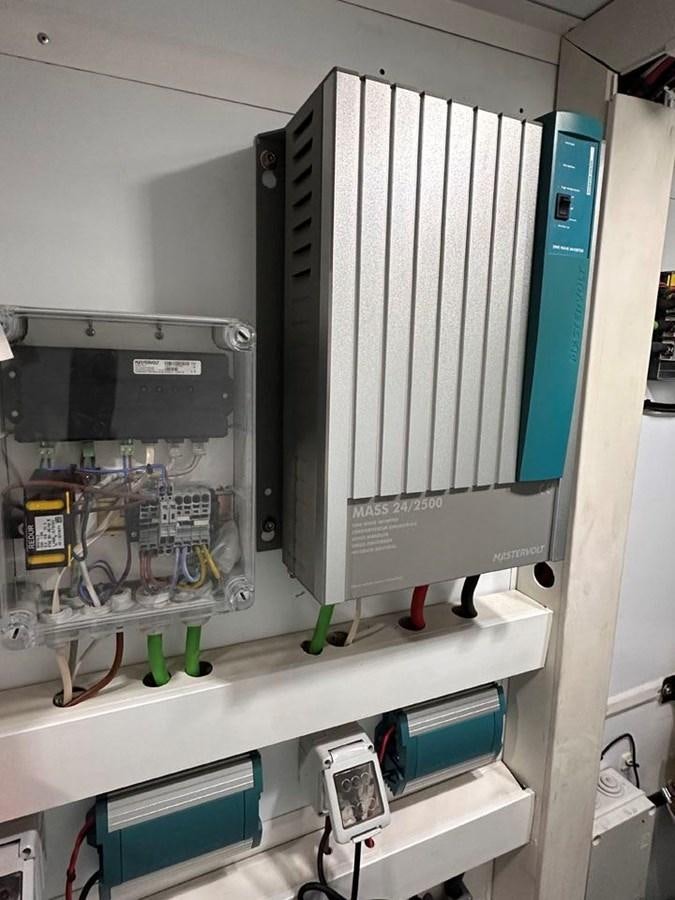 a machine with a vent aboard KARMA Yacht for Sale