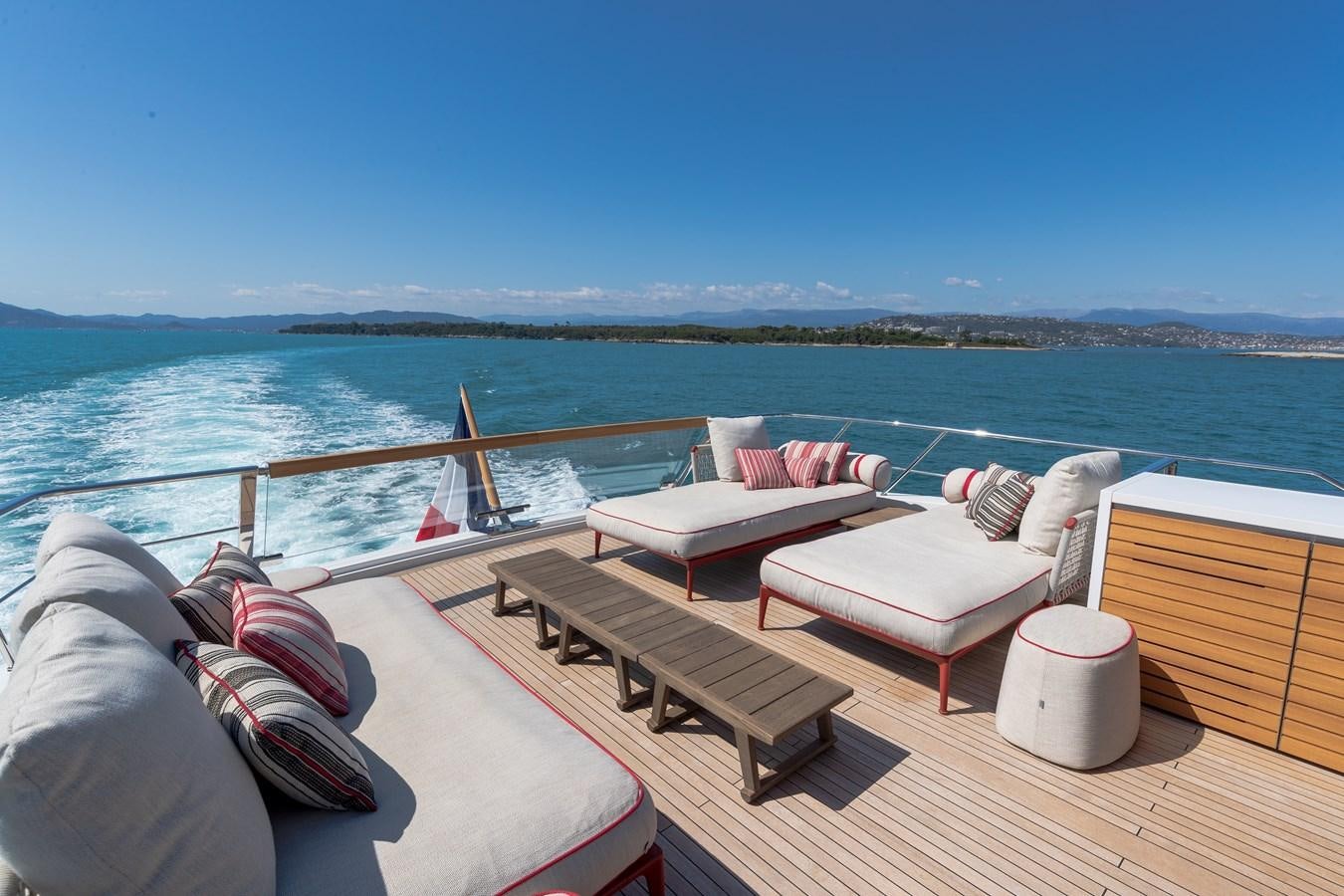 a boat on the water aboard REGINE Yacht for Sale