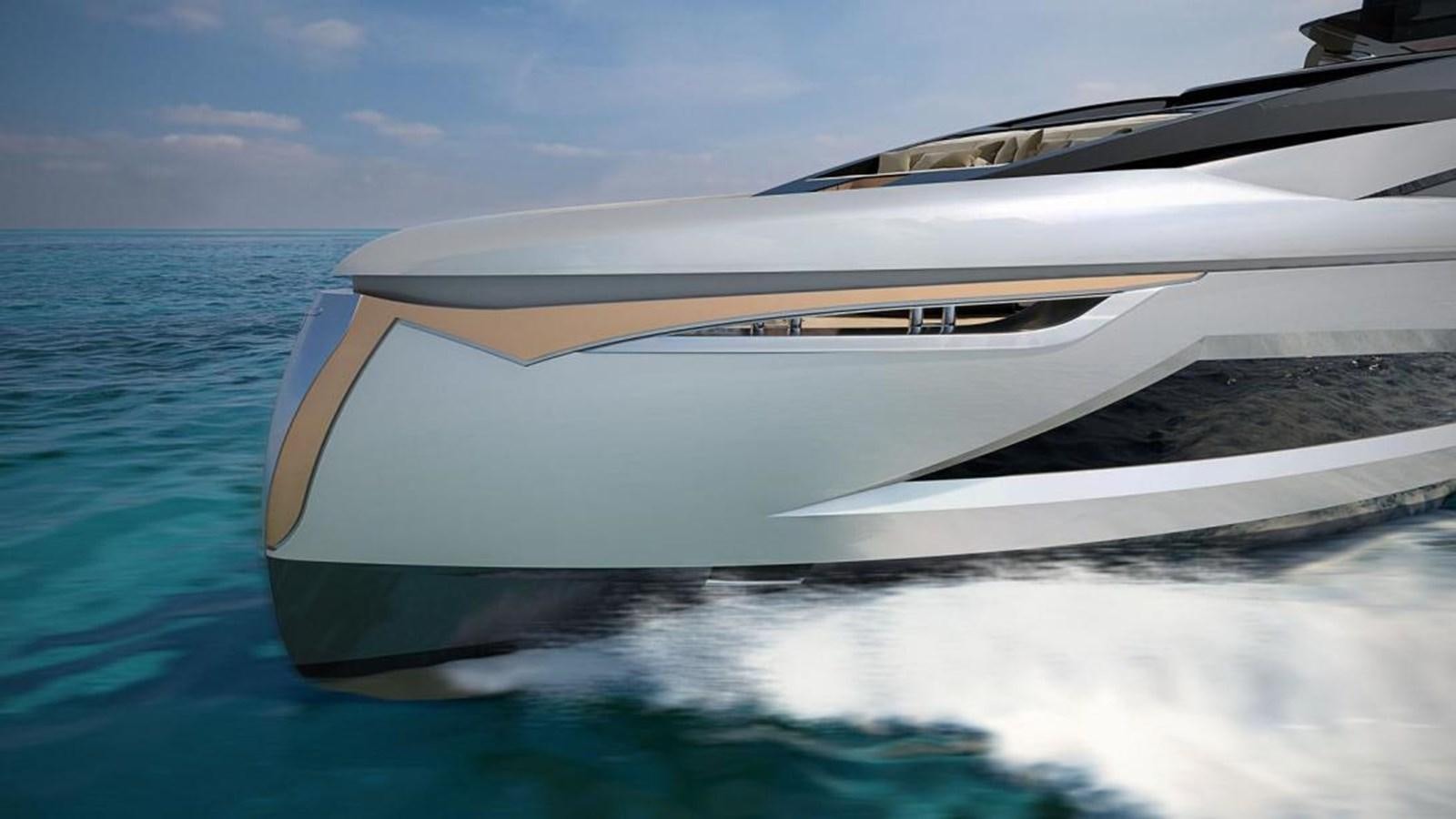 a boat on the water aboard EVO 120 Yacht for Sale