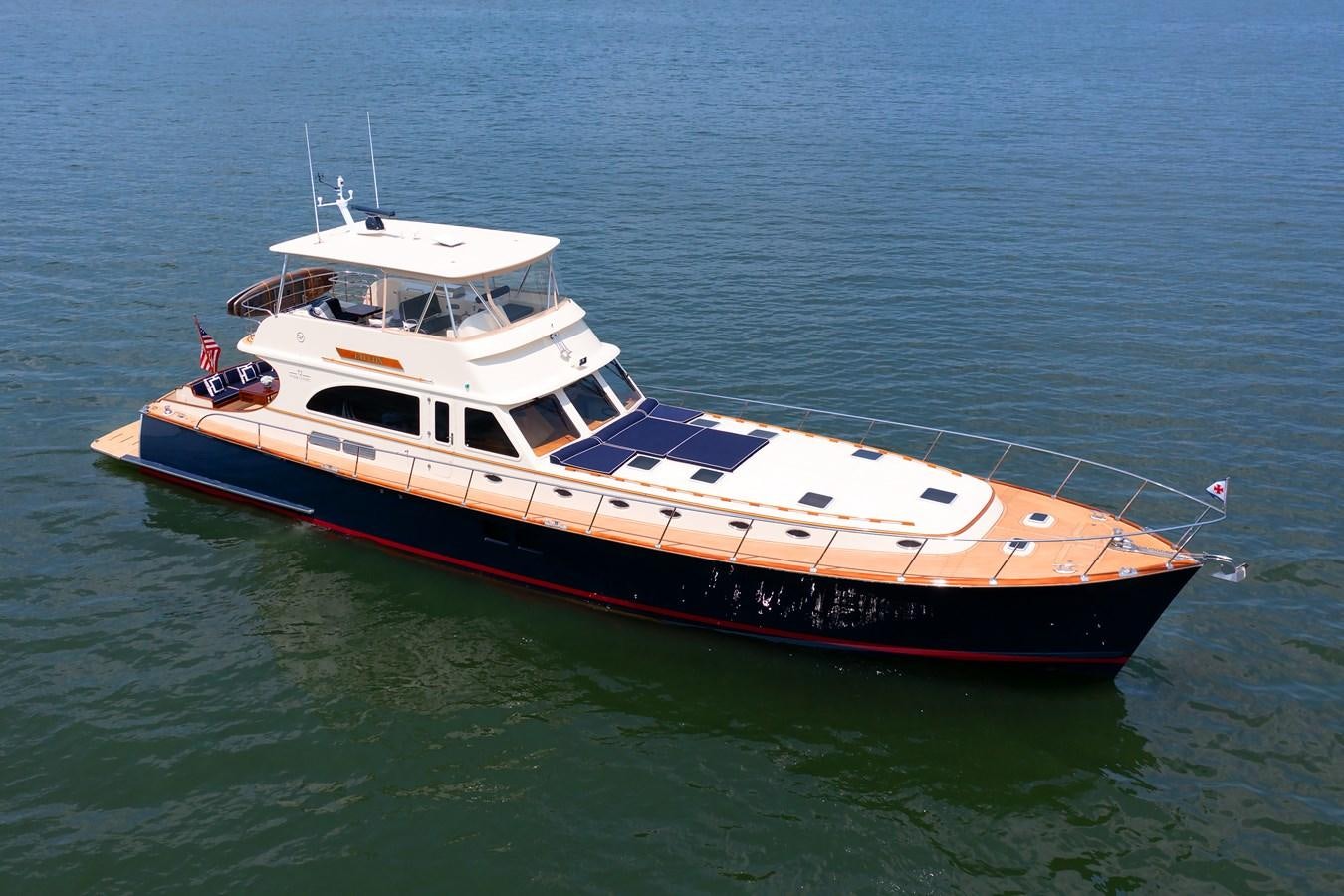 a boat in the water aboard FALCON Yacht for Sale