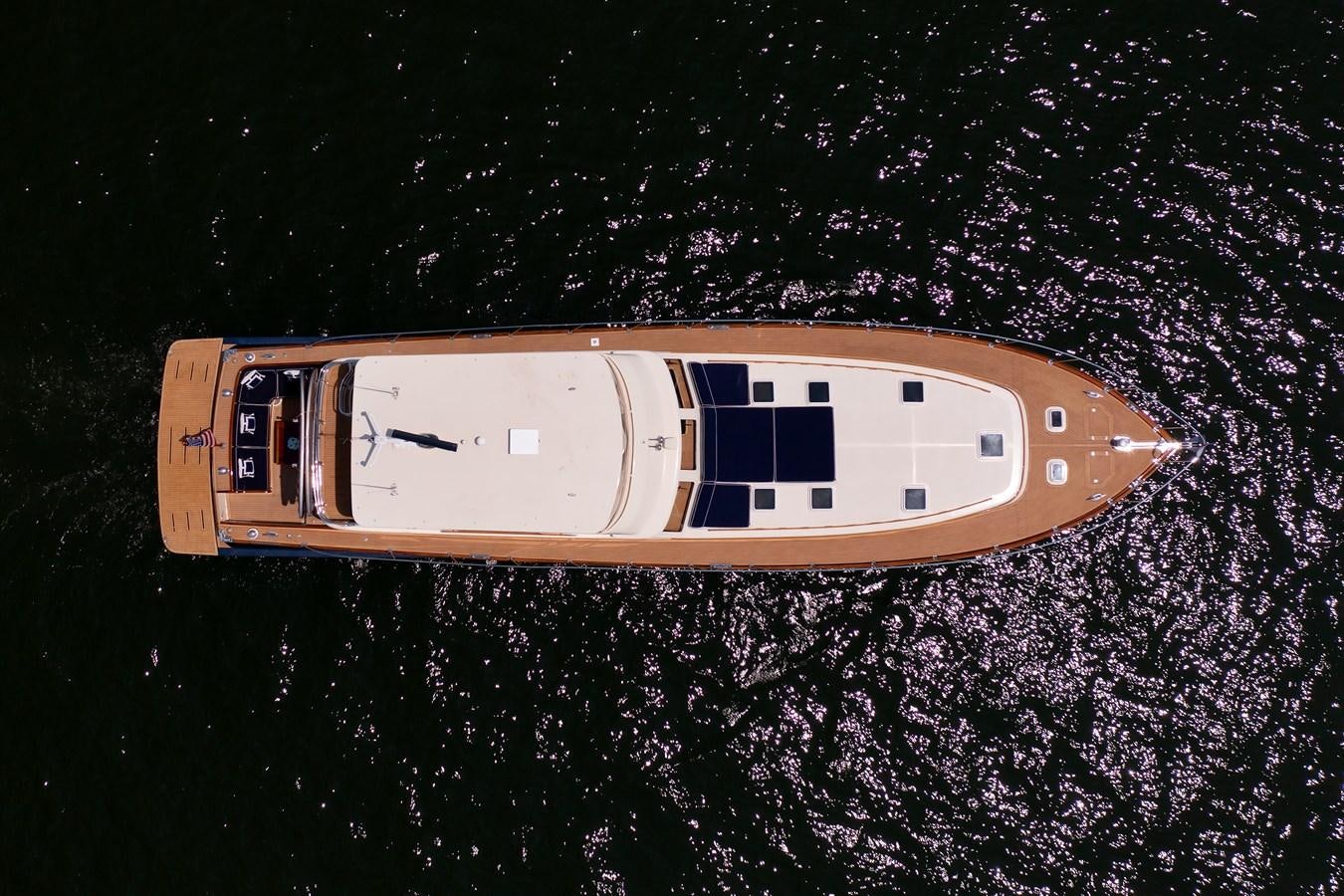 a gold and silver watch aboard FALCON Yacht for Sale