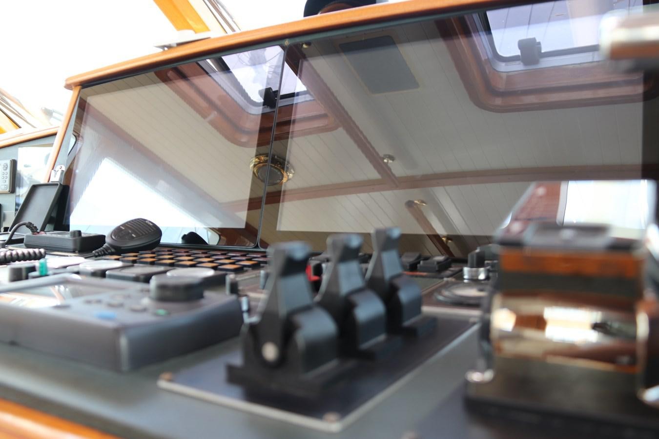 a close-up of a machine aboard KEEWAYDIN Yacht for Sale