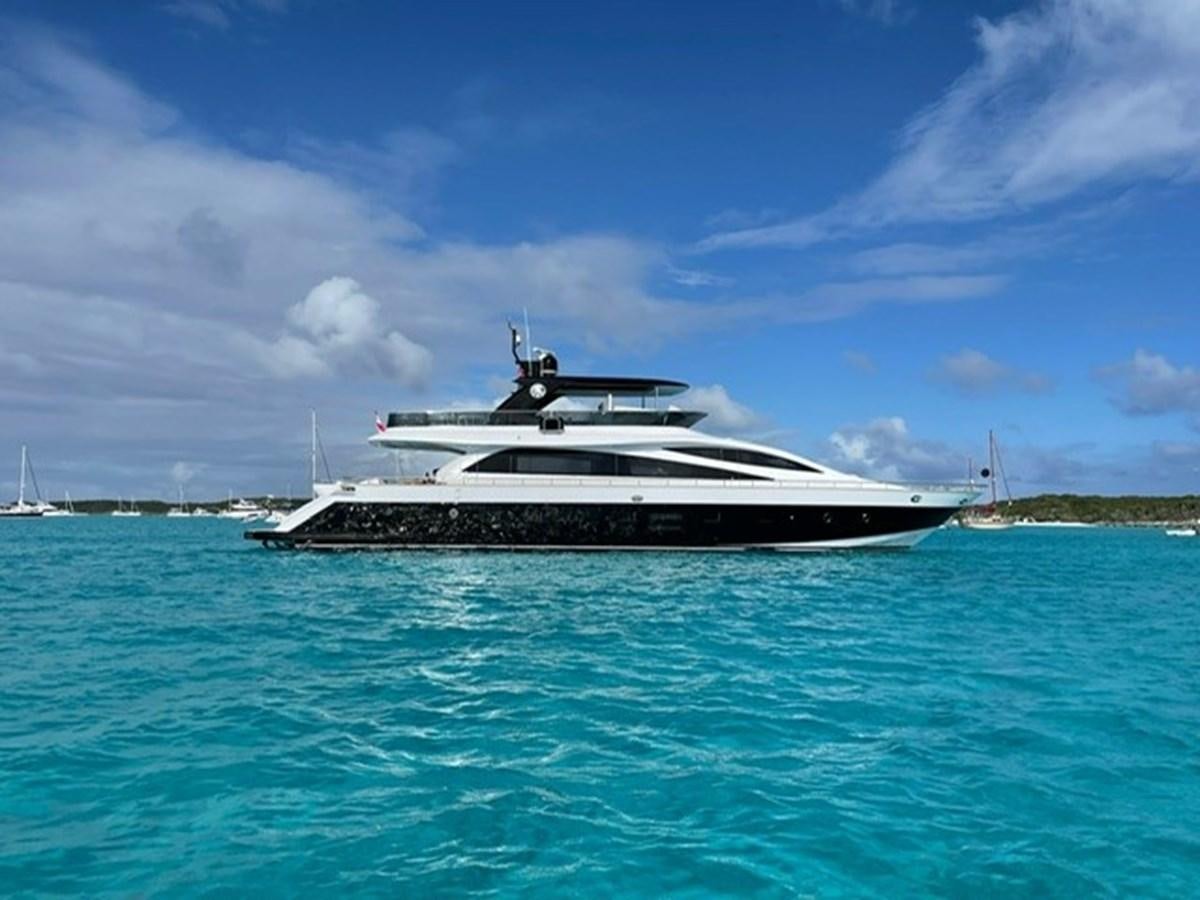 a boat in the water aboard AMER 94 Yacht for Sale