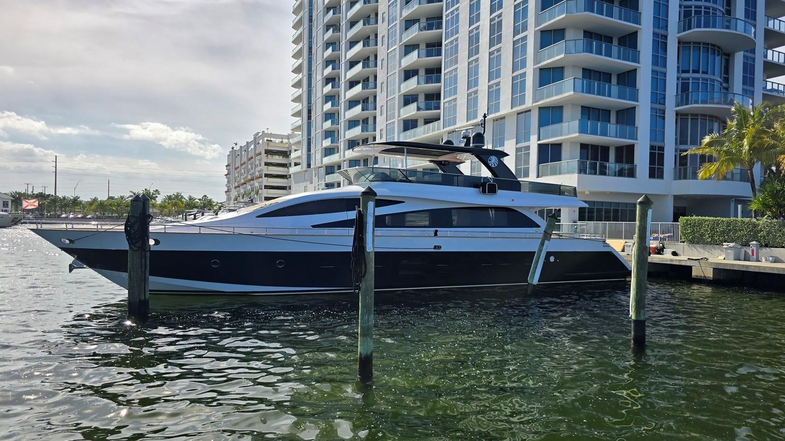 a boat in the water aboard AMER 94 Yacht for Sale