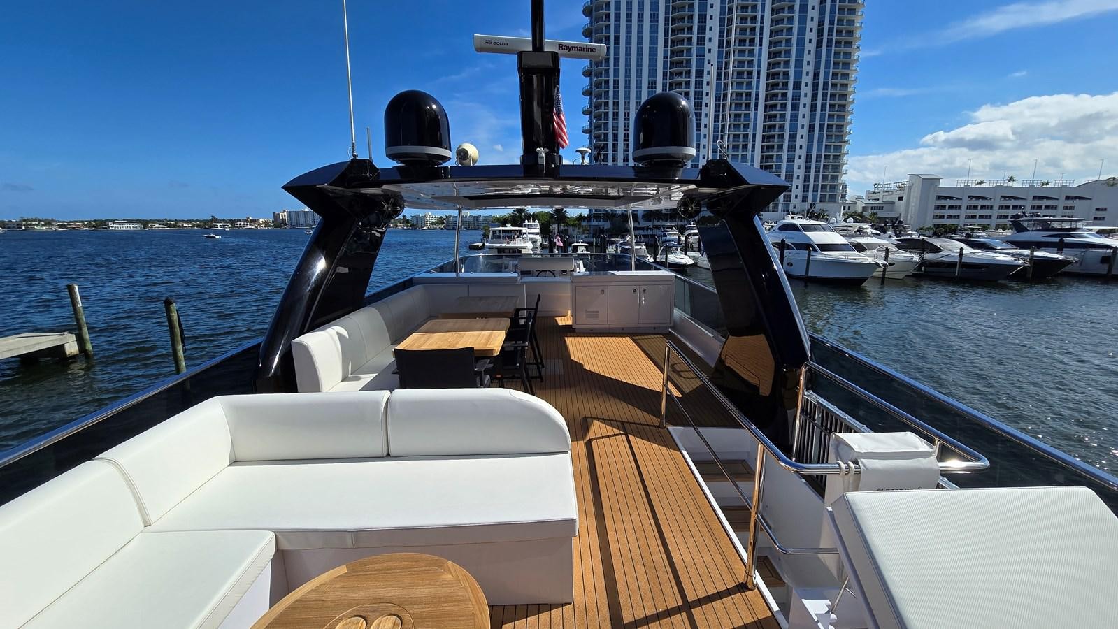 a boat on the water aboard AMER 94 Yacht for Sale