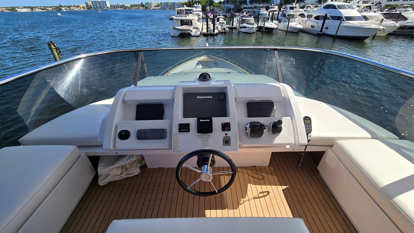 a boat on the water aboard AMER 94 Yacht for Sale