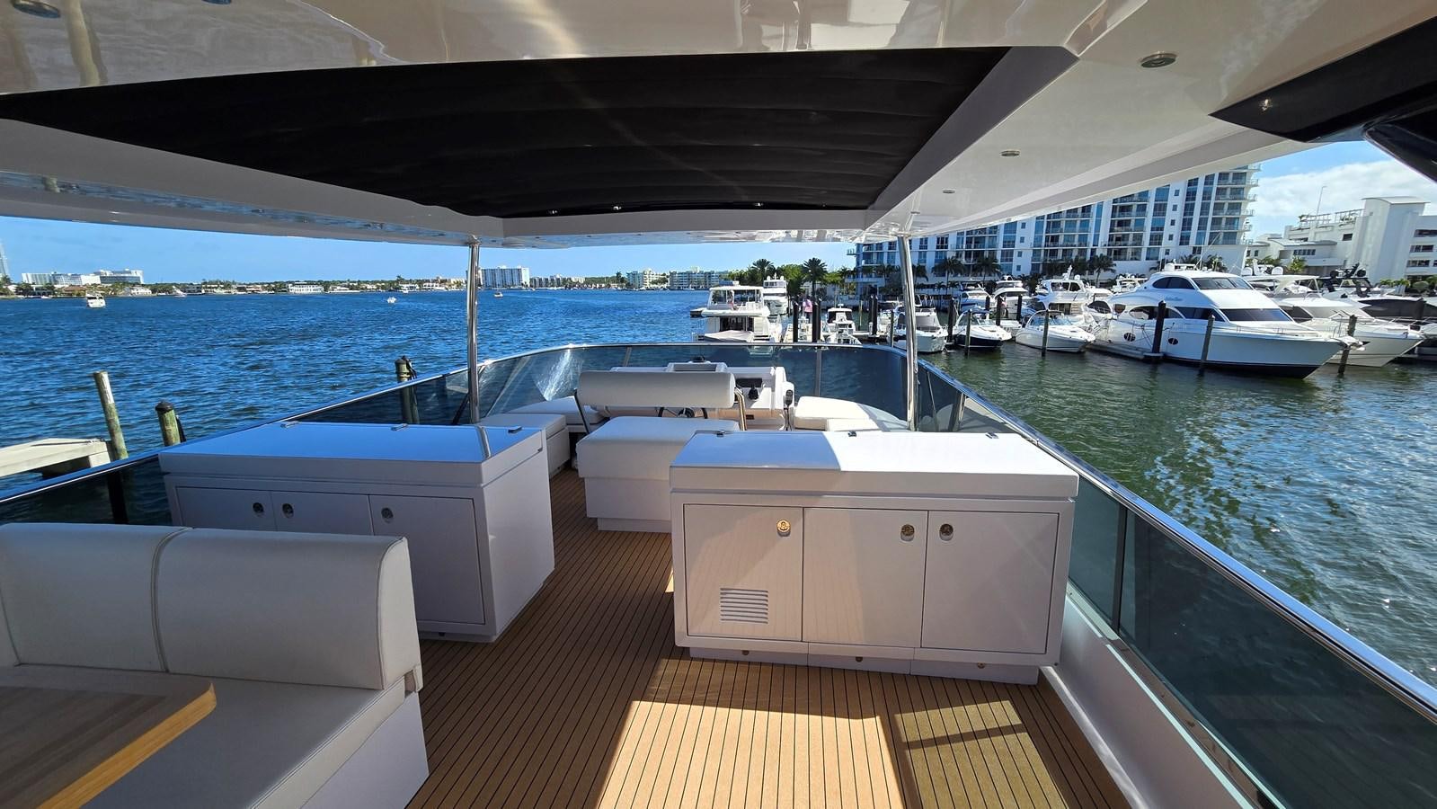 a boat on the water aboard AMER 94 Yacht for Sale