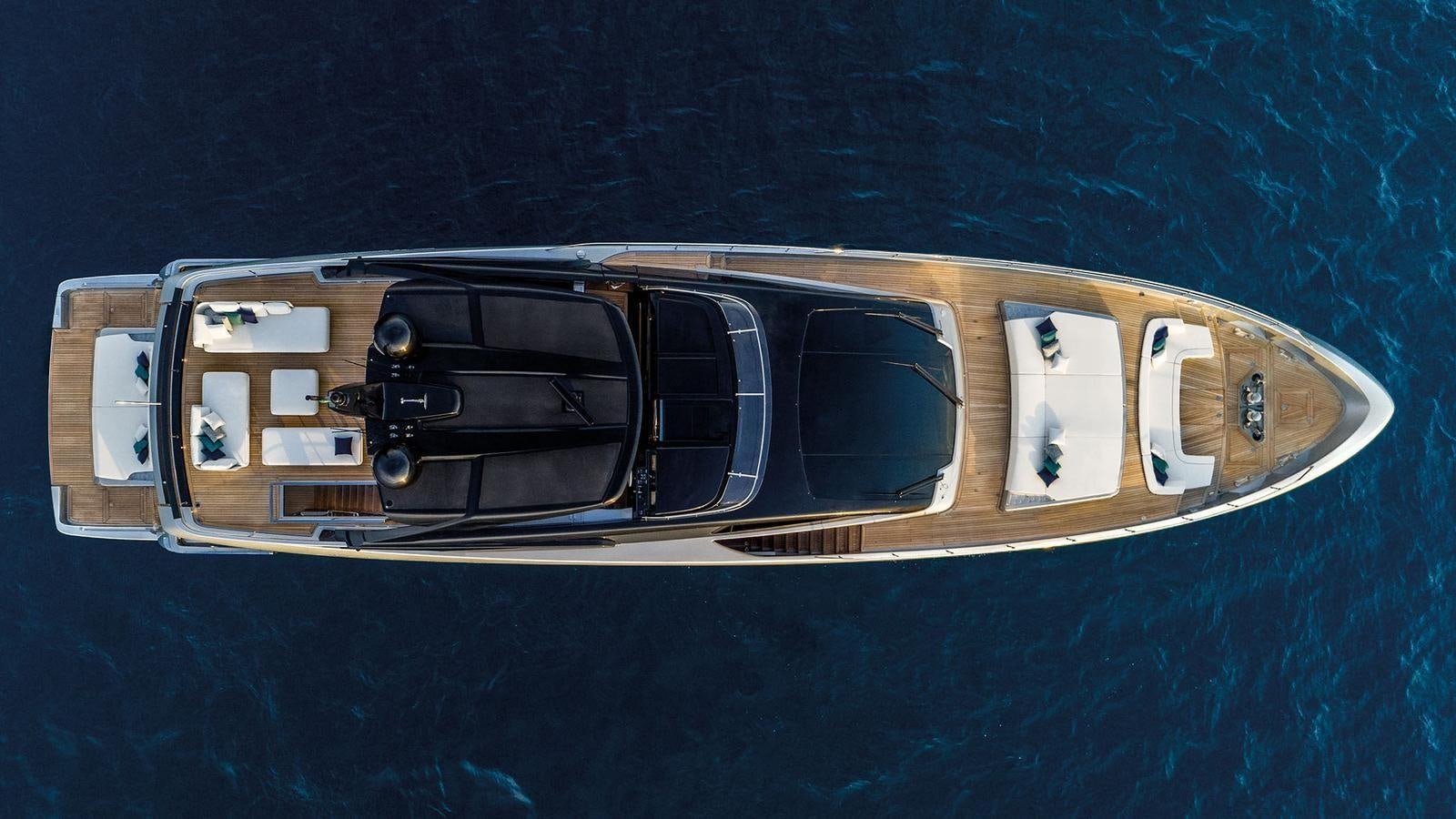 a boat with a door open aboard THREE GRACES Yacht for Sale