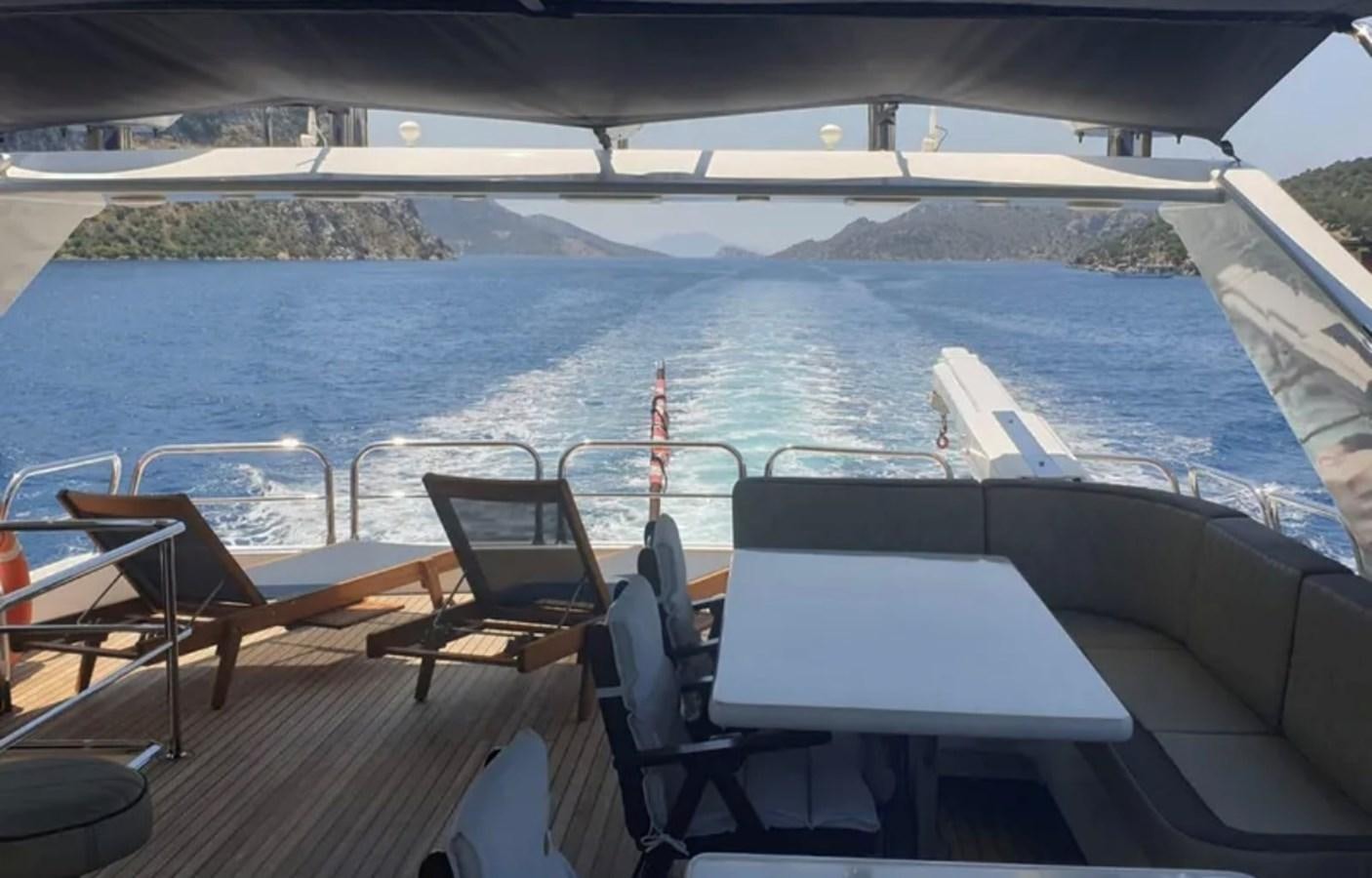 a boat on the water aboard NIKE III Yacht for Sale
