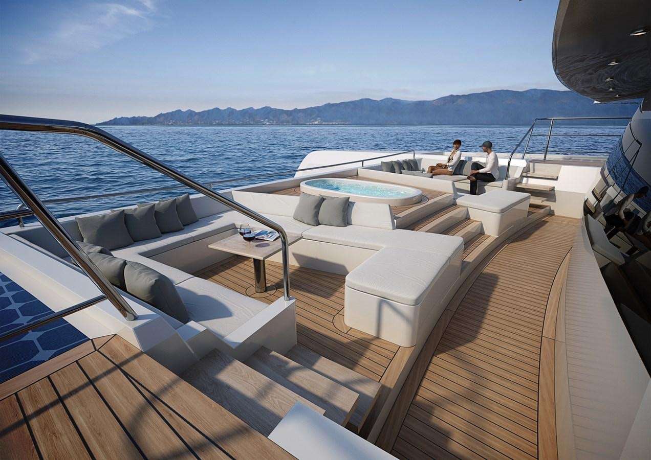 a boat on the water aboard ECO  112 POWER Yacht for Sale