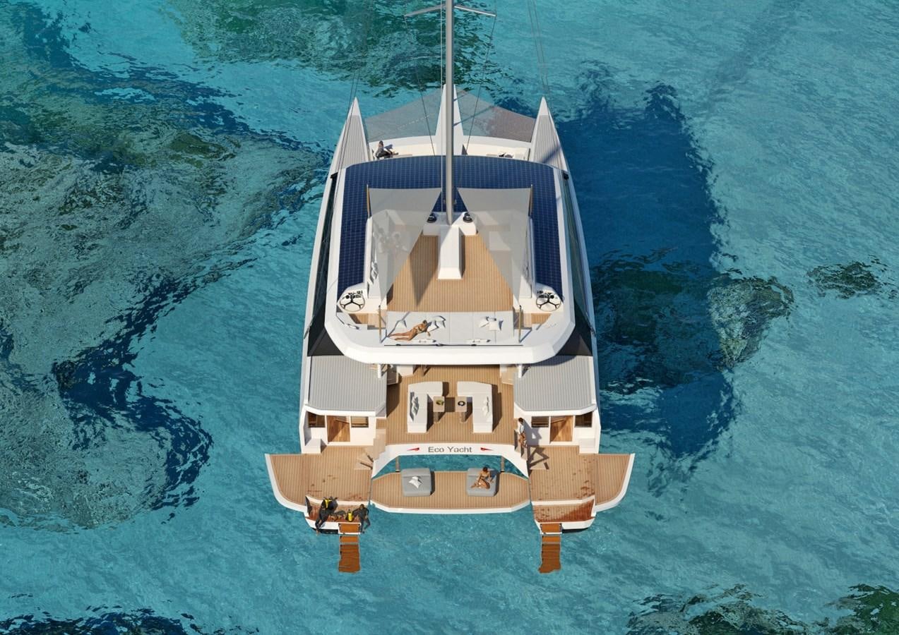 a boat in the water aboard ECO YACHT 90' Yacht for Sale