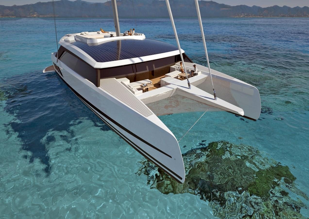 a boat on the water aboard ECO YACHT 90' Yacht for Sale