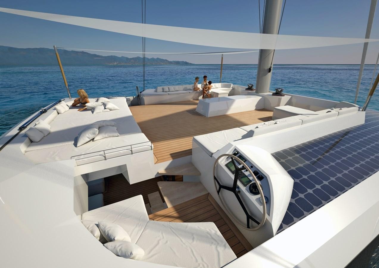 a boat on the water aboard ECO YACHT 90' Yacht for Sale