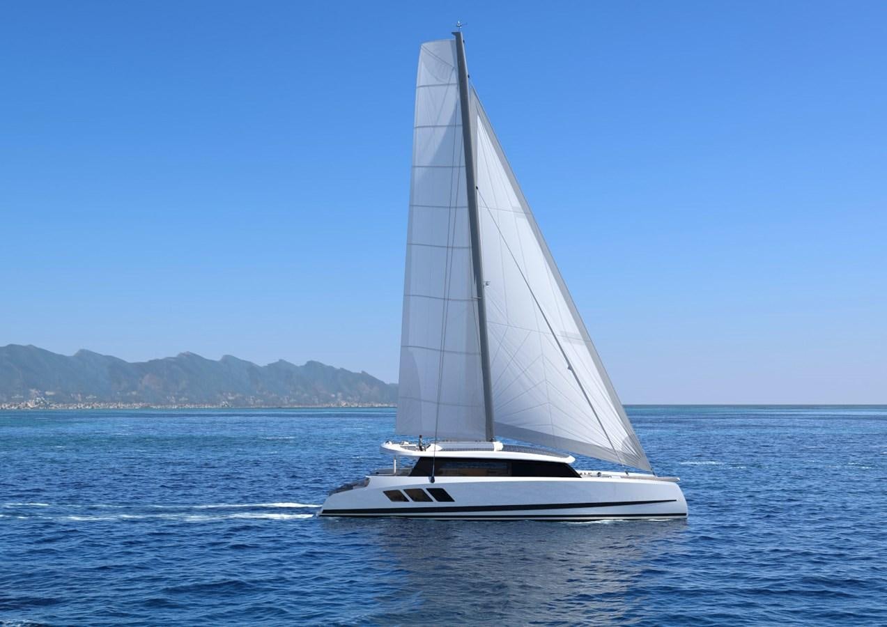 a sailboat on the water aboard ECO YACHT 90' Yacht for Sale