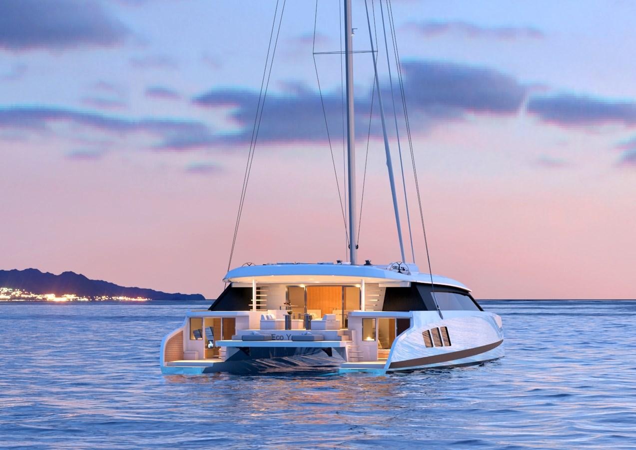a boat in the water aboard ECO YACHT 90' Yacht for Sale
